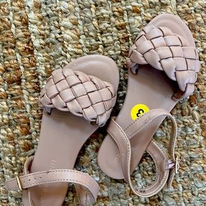 Lightly used. Kids girls pink sandals